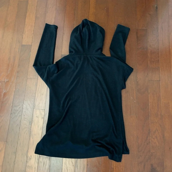 Max & Mia Women's 2 Piece Live In Lounge Set Pullover Hoodie Small Black - Picture 5 of 9